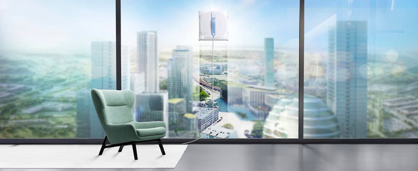 ECOVACS WINBOT 920 Fensteransicht